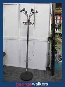 PR5957  Chrome  Metal Coat Rack