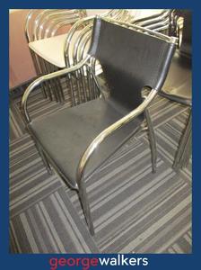 Lunchroom: PR5407 - Black Bolton Stackable Chair