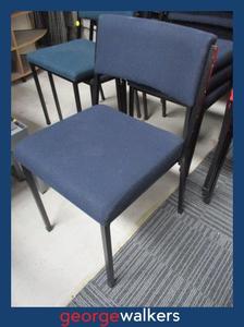 Reception: PR6373  Set of 4 Blue Reception Chairs