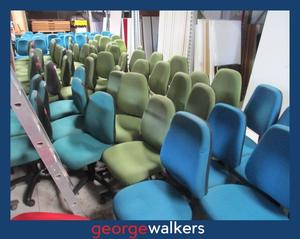 PR6497  Mixed Colours Dawell Office Chair SALE