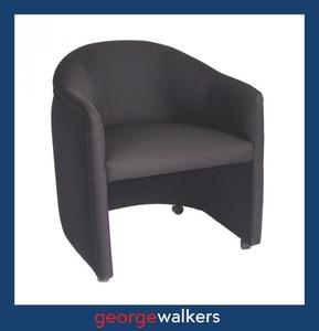 PR6006  Black Enzo Tub Chair