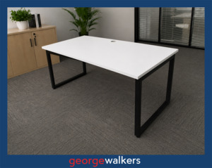 PR6705  White  Desk 1.8M