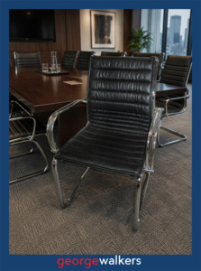 Meeting Room: VL57  Black Meeting Chair
