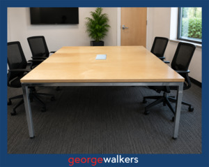 Meeting Room: VL98  Light Wood  Meeting Table