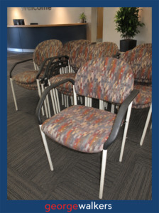 PR6728  Mixed Colour  Stackable Visitor Chair
