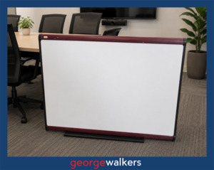 Visual Displays: WHITEBOARD – WALL MOUNT – WHITE – COMMERCIAL – PR6844