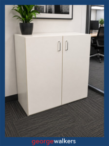 Cupboards 1: CUPBOARD – STORAGE – CREAM – 750MM – PR6818