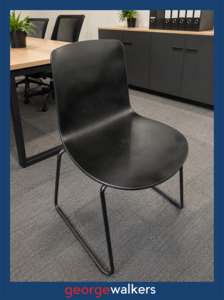 Lunchroom: CHAIR – UFL LOTUS ENEA – BLACK – STACKABLE – PR6842