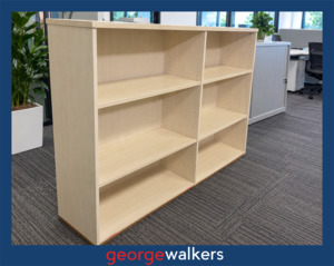 Bookshelf - Large commercial storage - Maple melteca - 1.93m - PR7049