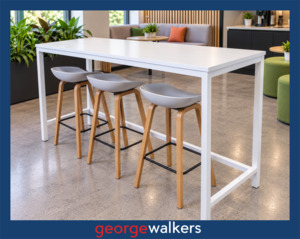 Bar leaner height table - Commercial - White - 1.8m - PR6978