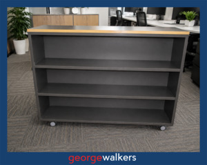 SHELF – MOBILE – CHARCOAL GREY – 1500MM – PR6916