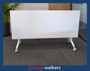 All: Flip table - Mobile meeting table - White - 1.8m - RRP $1,300+ - PR7036