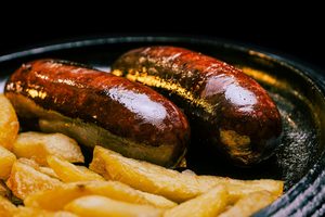 Cheeseburger Sausages – Georgie Moleta Butcheress