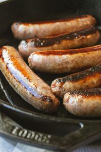 Pork, Apple, Sage & Rosemary Sausages – Georgie Moleta Butcheress
