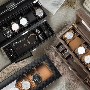 6-Slot Watch Box for Men
