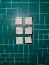 Nz Made: Brother Knitting Machine cam end marker Garter Carriage -6 Set