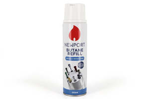 Vape Accessories: NewPort Butane Refill 250mL | Butane Gas Refill | Getavape NZ