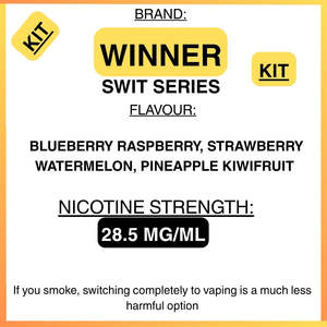 Prefilled Vape Pods: Winner Swit Series- Vape Kit