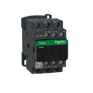 LC1D38B7C Schneider Electric LC1D Series Contactor, 24 V ac Coil, 3-Pole, 38 A, &hellip;