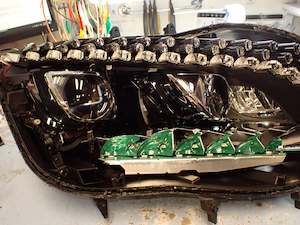 Mercedes/brabus S500  - Headlight repair