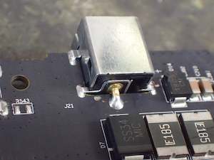 Scan Tool Power connector replacement