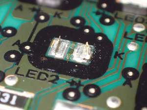 vandalism repair - Missing LEDs or warning Lights