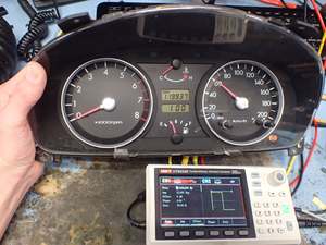 Repair Instrument Clusters Dash Boards Repairs: I30 Instrument cluster no Speedometer