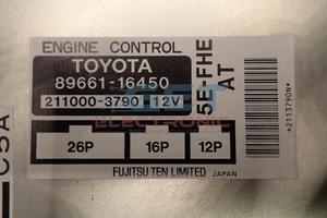 Repair Engine Ecu Injection Pumps: Toyota  Cynos Engine contol  89661-16450 Years  1994- 1997