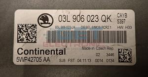 Repair Engine Ecu Injection Pumps: Golf Mk 6  / Skoda Rapid Engine control unit  - Repair - Injector short