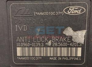 Ford ABS module  Internal Error -  10.0960-0139.3