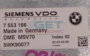 BMW ECU - Clone 7 553 166 MSV70 -E60
