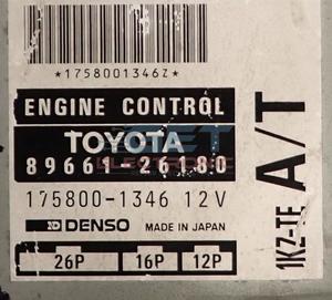 1KZ ECU  89661-26180