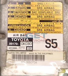 Repair Srs Airbag Modules: Toyata SRS 89170-0K030