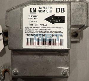 Opel SRS SDM Unit Repair + Cloning service