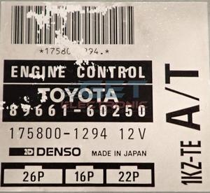 Toyata 1kz ECU repair 89661-60250