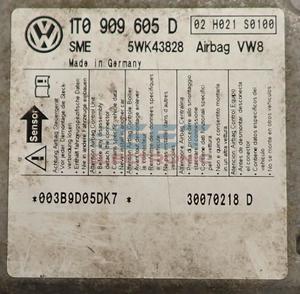 Repair Srs Airbag Modules: VW Touran Mk1 (1T1 / 1T2) SRS Airbag Module Repair Service