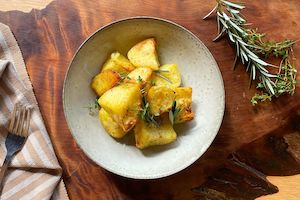 Sides: Crispy duck fat potatoes