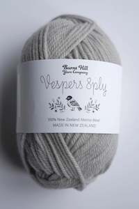 Burnt Hill Yarn Company - Vespers 8-Ply - Silver Stars