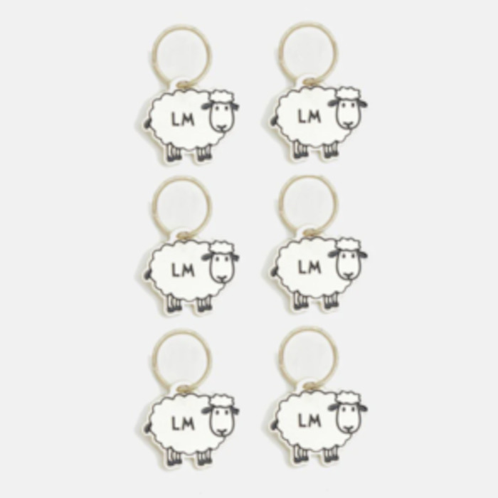 Stitch Markers - Lantern Moon Meadow - 6 pack