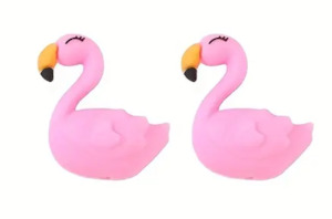 Tools And Notions: Needle Stoppers - Flamingo