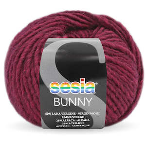 Yarn Sale: Sesia - Bunny Chunky Yarn - Burgundy Mix 8453