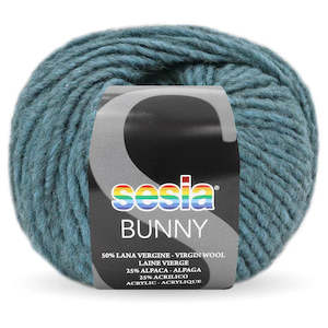 Yarn Sale: Sesia - Bunny Chunky Yarn - Soft Teal Mix 8386