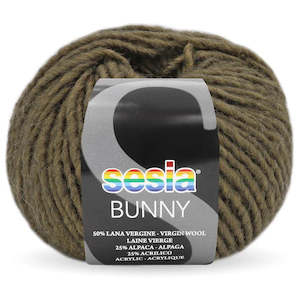 Sesia - Bunny Chunky Yarn - Olive Green 8008