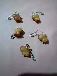 Gift Ideas Under 20: Stitch Markers - Capybara
