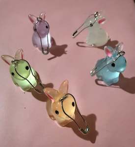 Gift Ideas Under 20: Stitch Markers - Rabbits