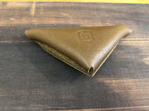 Bomod - Leather Mini Notion Pouch - Olive