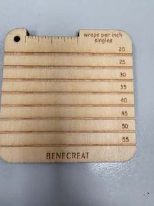 Gauges And Rulers: Gauge Tools - Yarn Gauge wpi