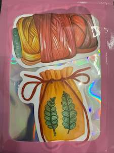 Gifts And Accessories Other Items: Stickers - Knitting & Crochet themed - 2 pk