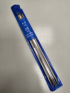 Double Pointed Needle Sets: Double Pointed Needles - 4.5mm - 7.9" (20cm) Metal
