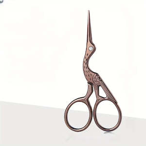 Scissors - Bronze Crane